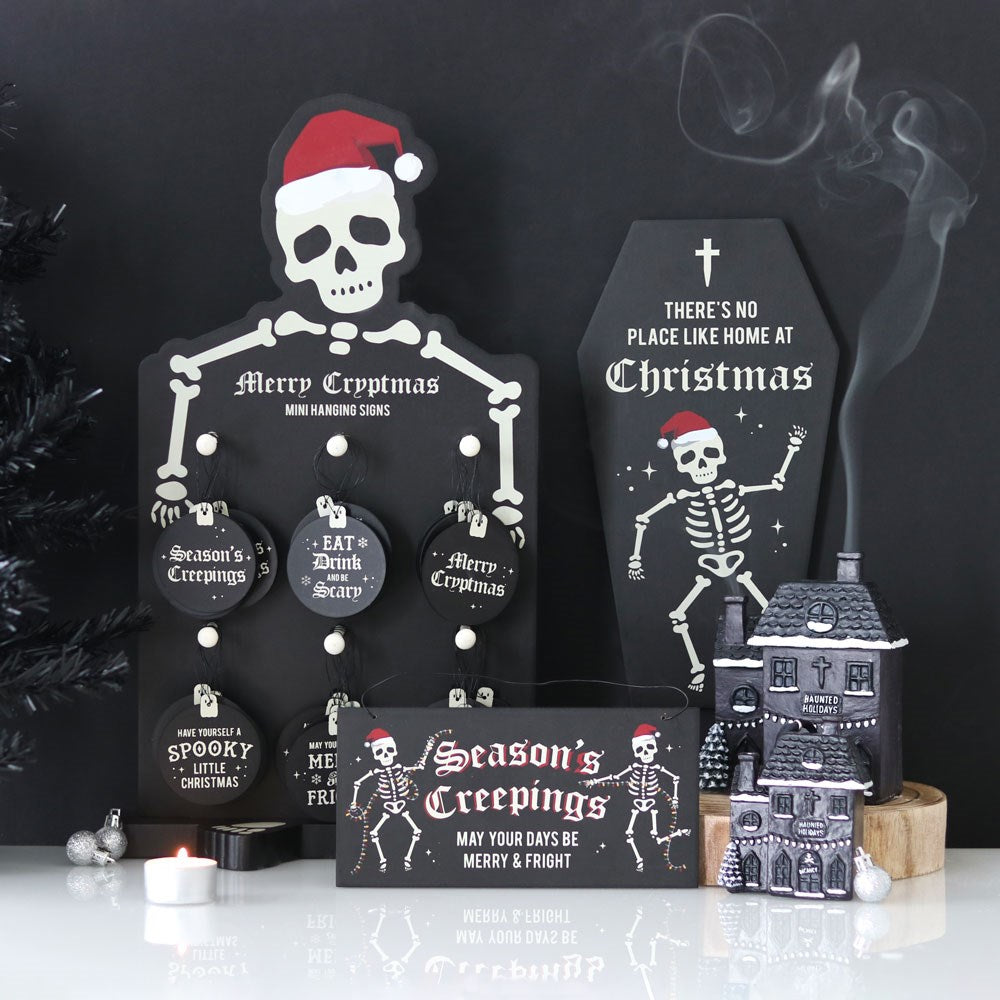 Gothic Gifts Haunted Holiday House Incense Cone Burner - Kate's Clothing