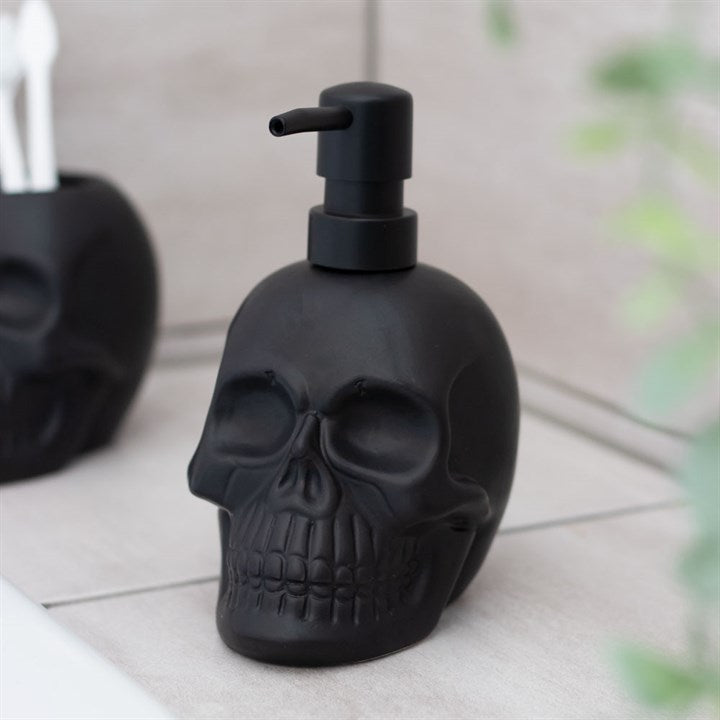 Gothic Gifts Black Skull Soap Dispenser - Kate's Clothing