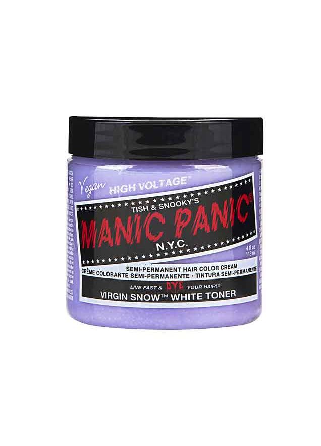 Manic Panic Classic Cream Hair Colour - Virgin Snow White Toner - Kate's Clothing