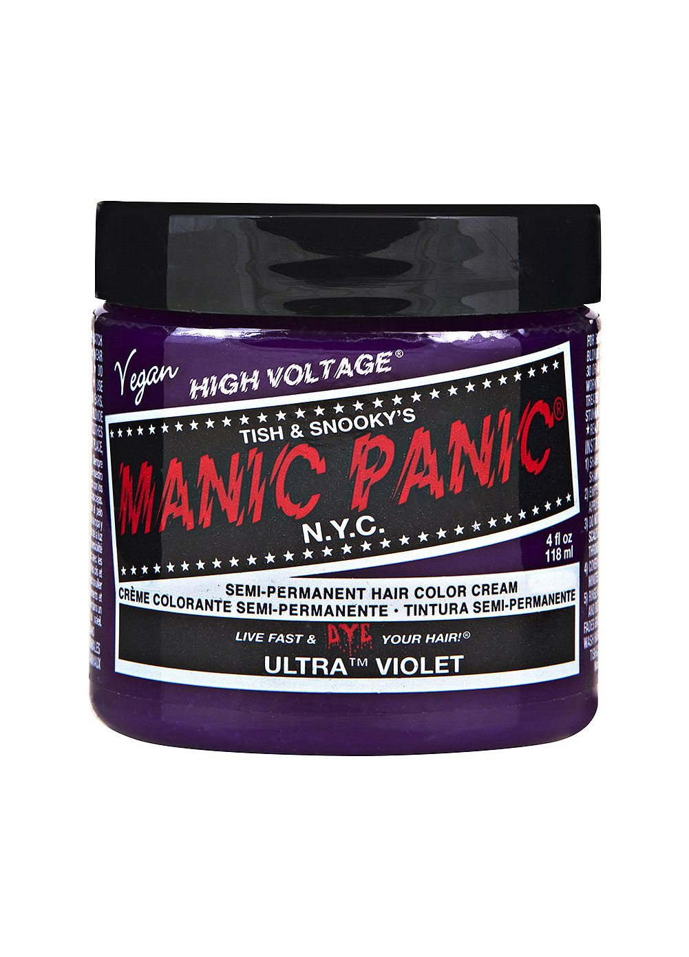 Manic Panic Classic Cream Hair Colour - Ultra Violet - Kate's Clothing