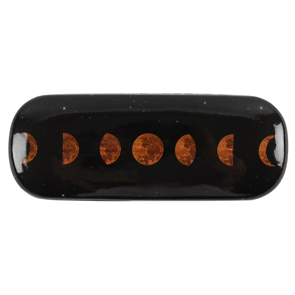 Gothic Gifts Moon Phases Glasses Case - Kate's Clothing