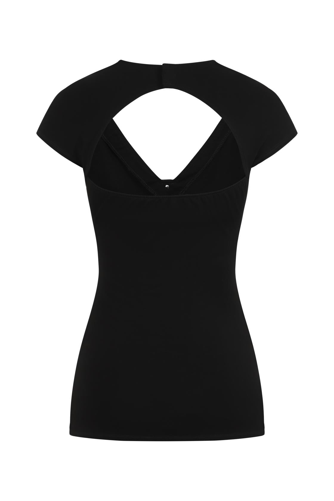 Necessary Evil Luna Cap Sleeve Top - Kate's Clothing