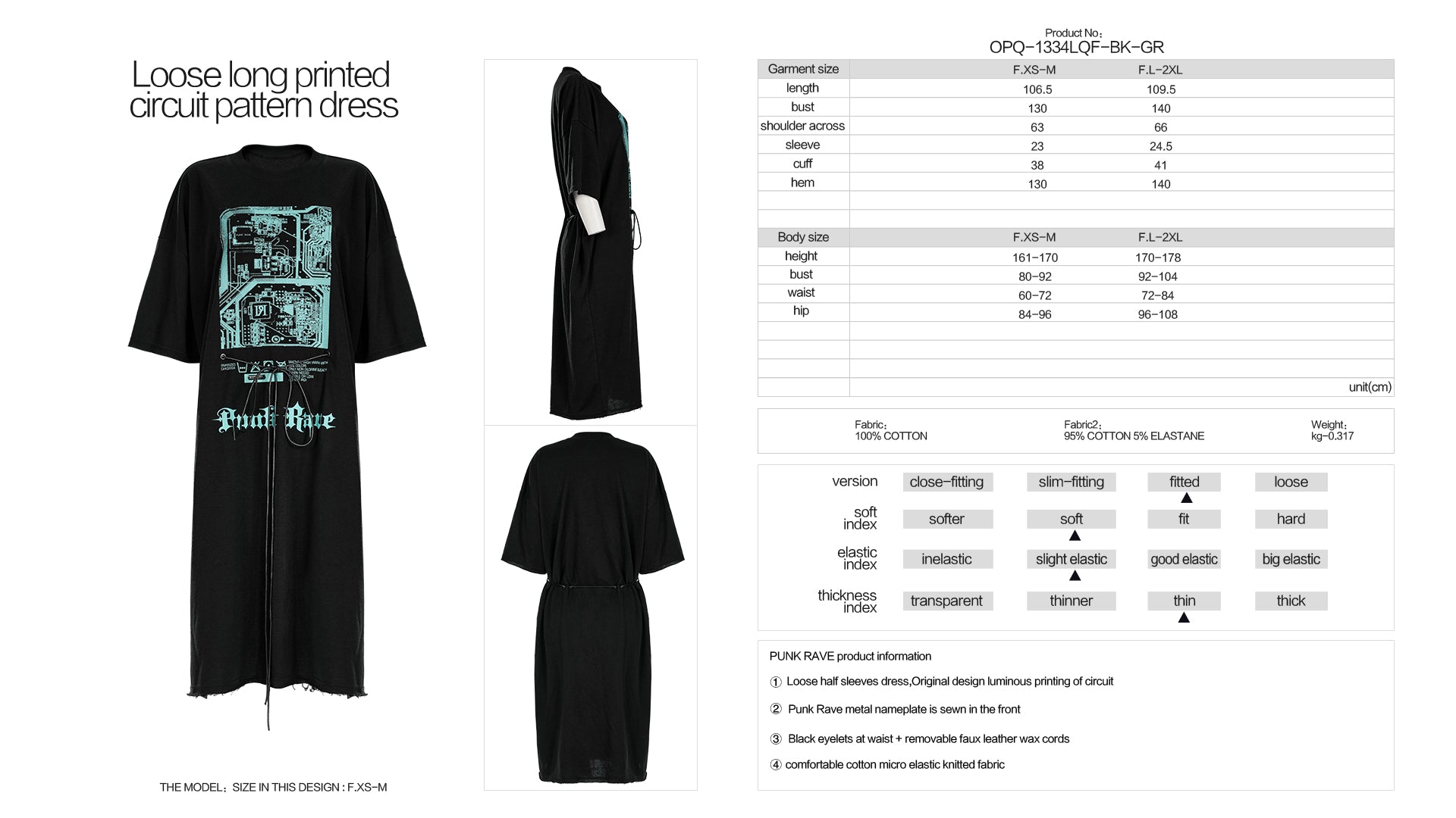 Punk Rave Nayomi Dress - Kate's Clothing