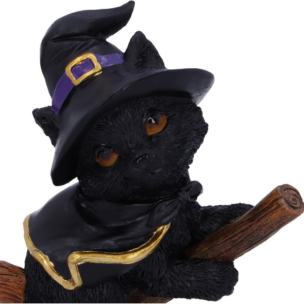 Nemesis Now Tabitha hand-painted resin witchy cat figurine gothic home decor