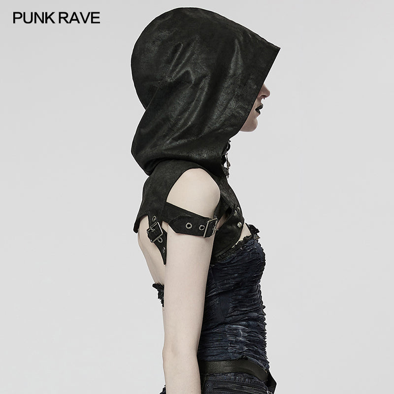 Punk Rave Nixie Hood - Kate's Clothing