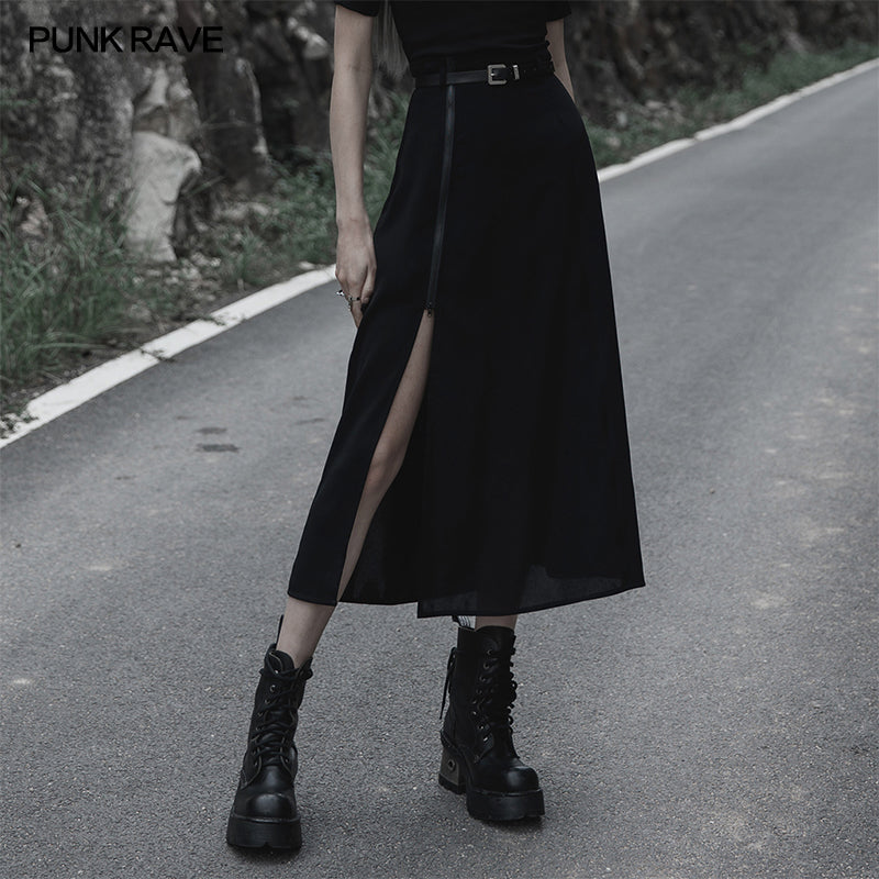 Punk Rave Brianna Skirt Black - Kate's Clothing