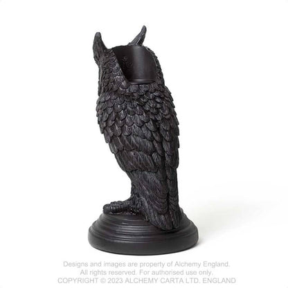 Alchemy Owl Of Astrontiel Candlestick Holder - Kate's Clothing