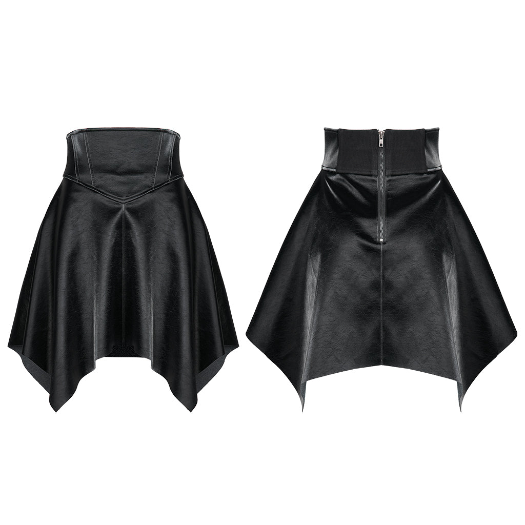 Punk Rave Vampira Mini Skirt - Kate's Clothing