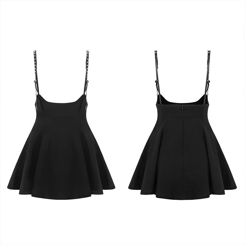 Punk Rave Amiah Suspender Skirt - Kate's Clothing