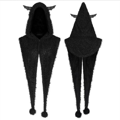 Punk Rave Batty Hooded Capelet - Kate's Clothing