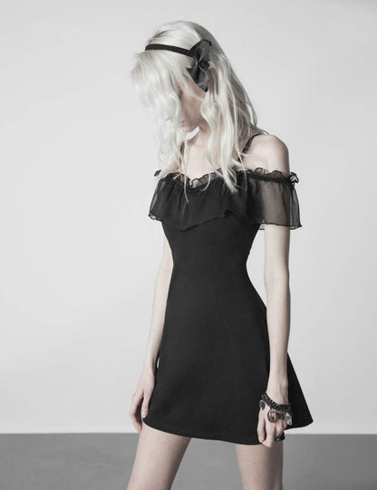 Punk Rave Flynn Strappy Dress - Kate's Clothing