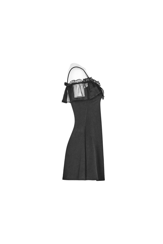 Punk Rave Flynn Strappy Dress - Kate's Clothing