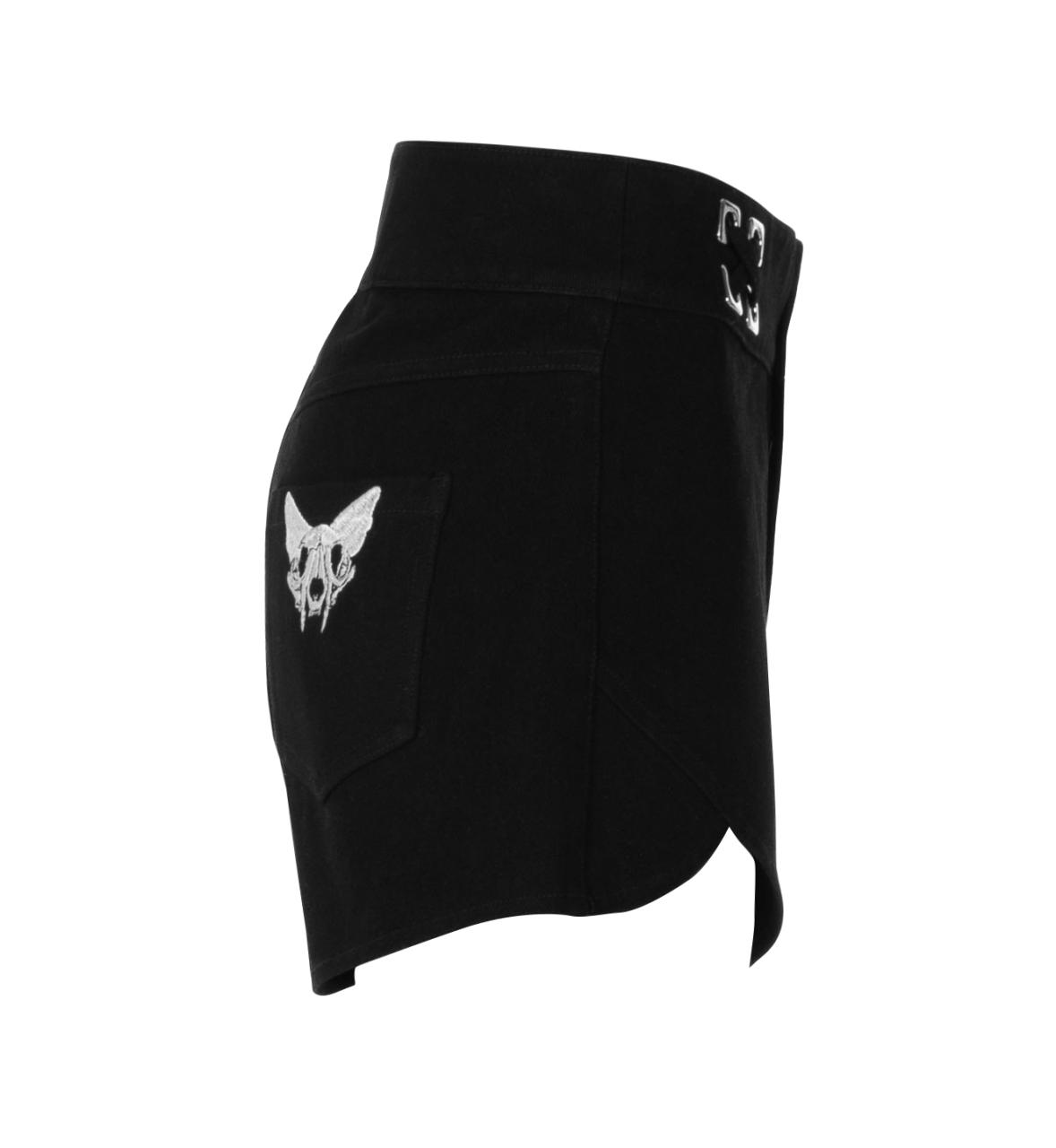 Punk Rave Hattie Denim Shorts - Kate's Clothing