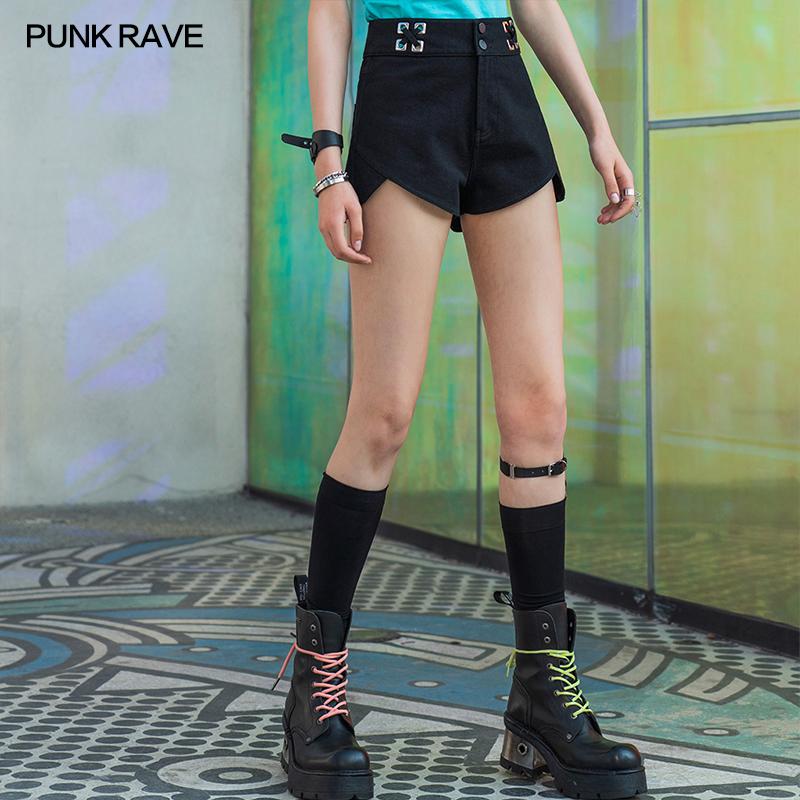 Punk Rave Hattie Denim Shorts - Kate's Clothing