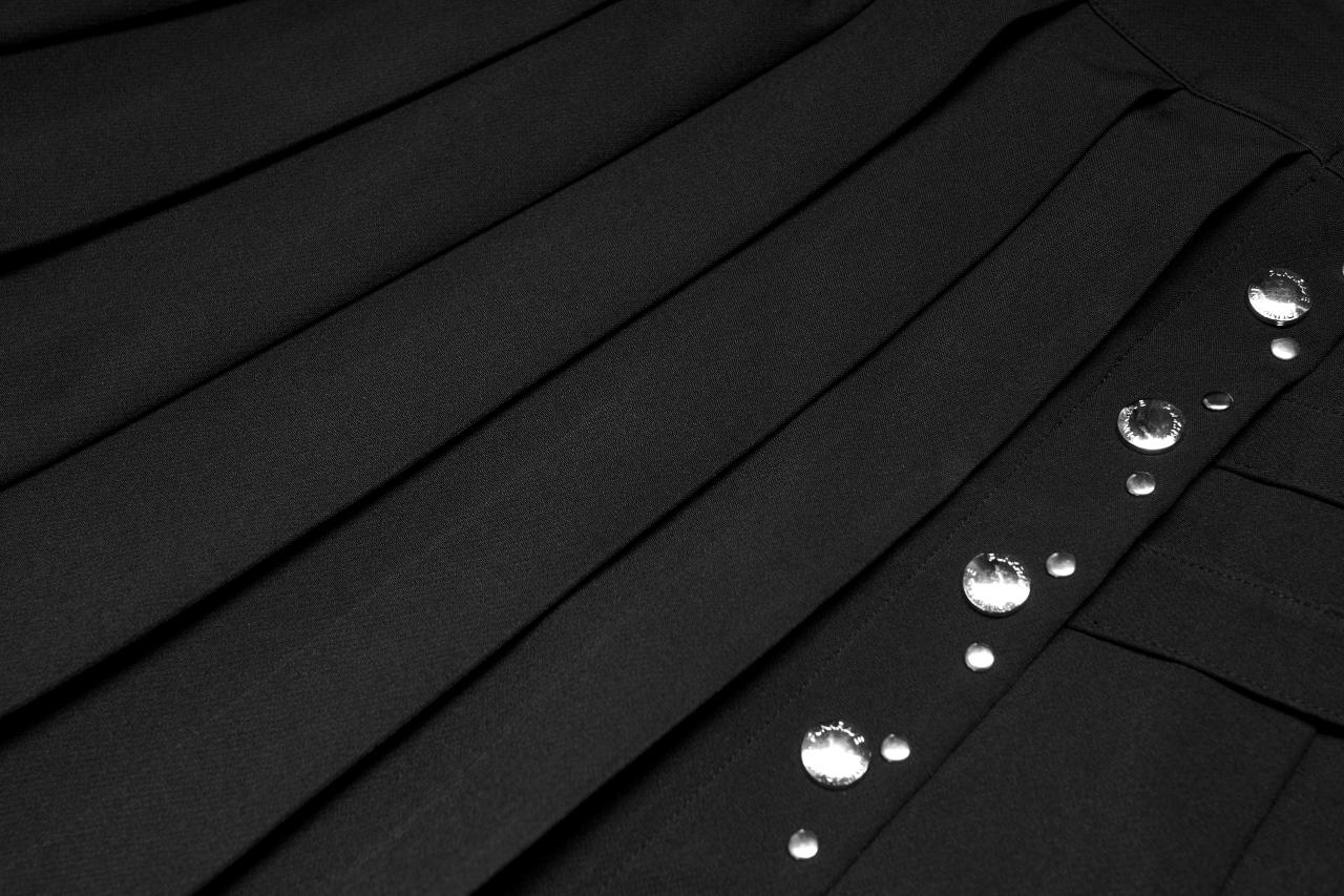 Punk Rave Ivy Pleated Skirt - Kate's Clothing