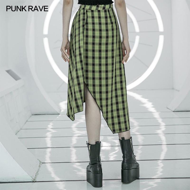 Punk Rave Nazia Asymmetric Skirt - Kate's Clothing