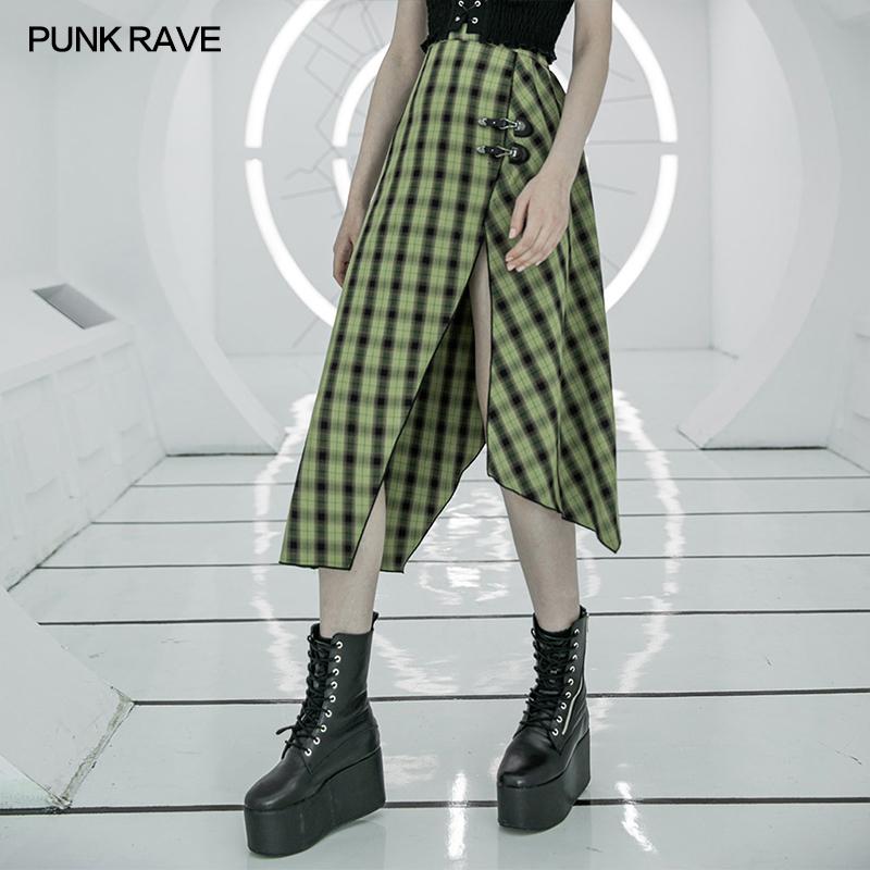 Punk Rave Nazia Asymmetric Skirt - Kate's Clothing