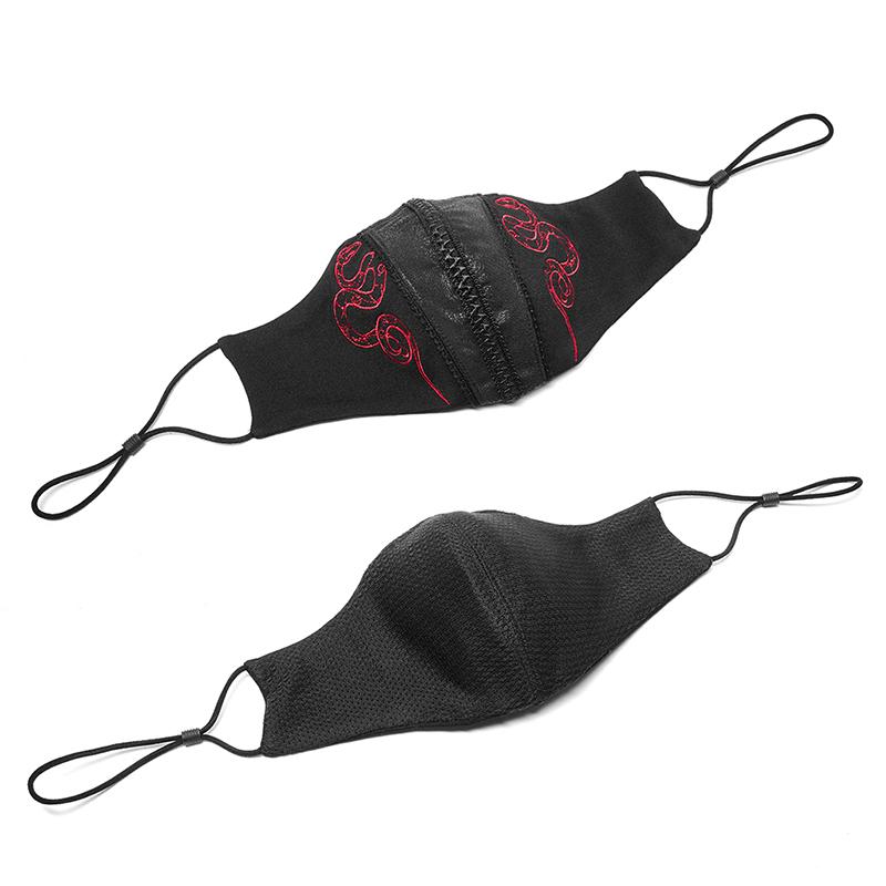Punk Rave Ophidian Face Covering - Kate's Clothing