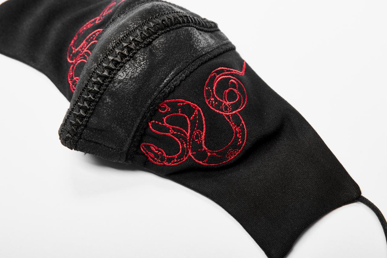 Punk Rave Ophidian Face Covering - Kate's Clothing