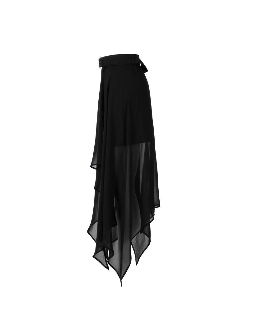 Punk Rave Plus Size Solstice Chiffon Skirt - Kate's Clothing