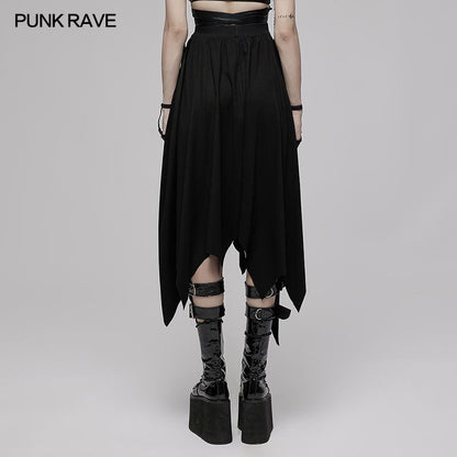 Punk Rave Teena Bat Wing Skirt - Kate's Clothing