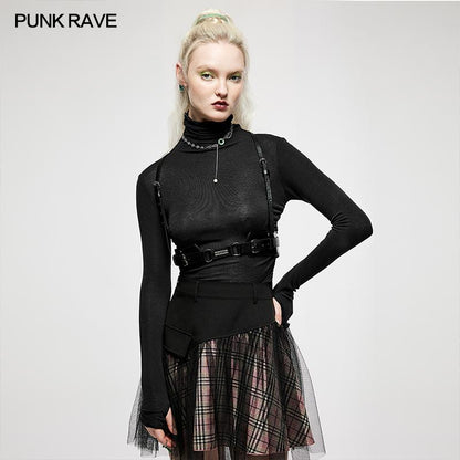 Punk Rave Thrice Harness - Kate's Clothing