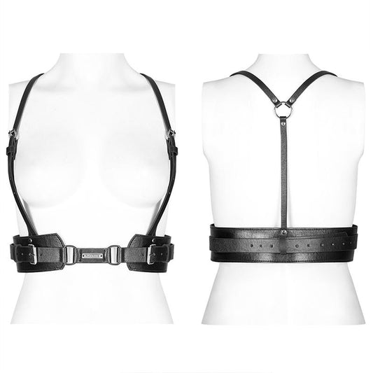 Punk Rave Thrice Harness - Kate's Clothing