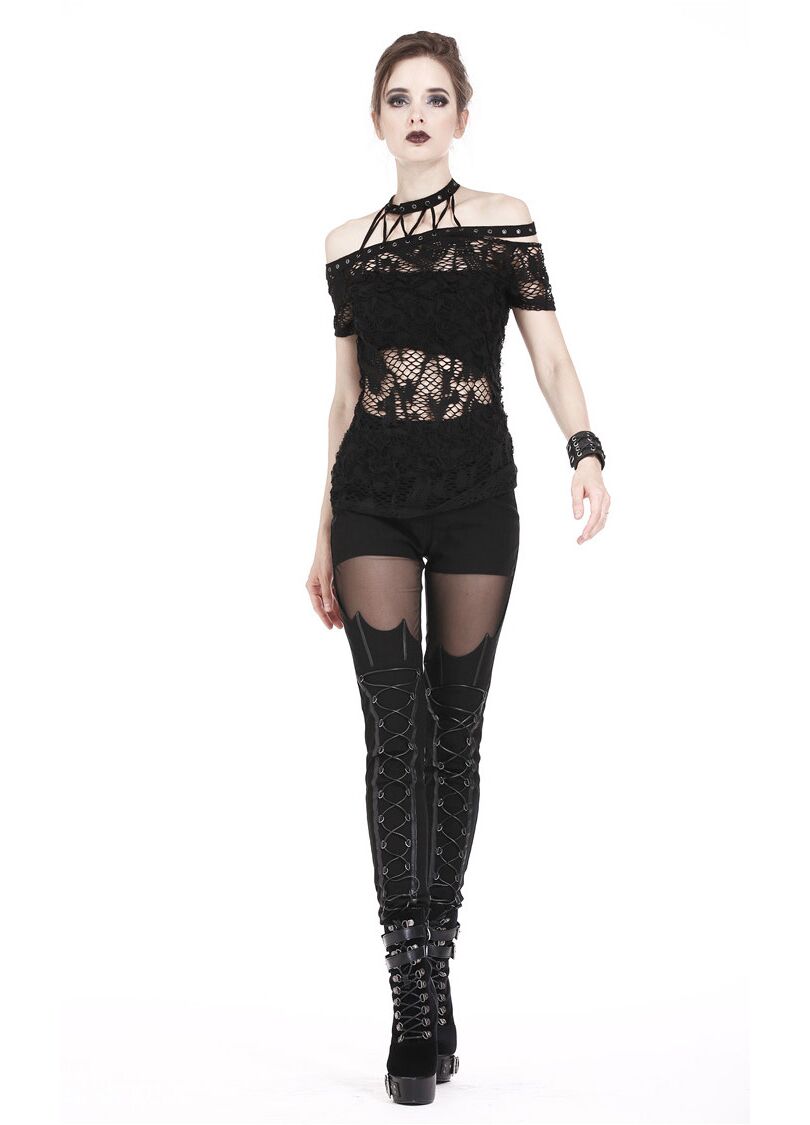 Dark In Love Bat Wing Leggings - Kate's Clothing