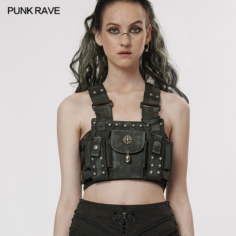 Punk Rave Pandora Pocket Belt - Kate's Clothing