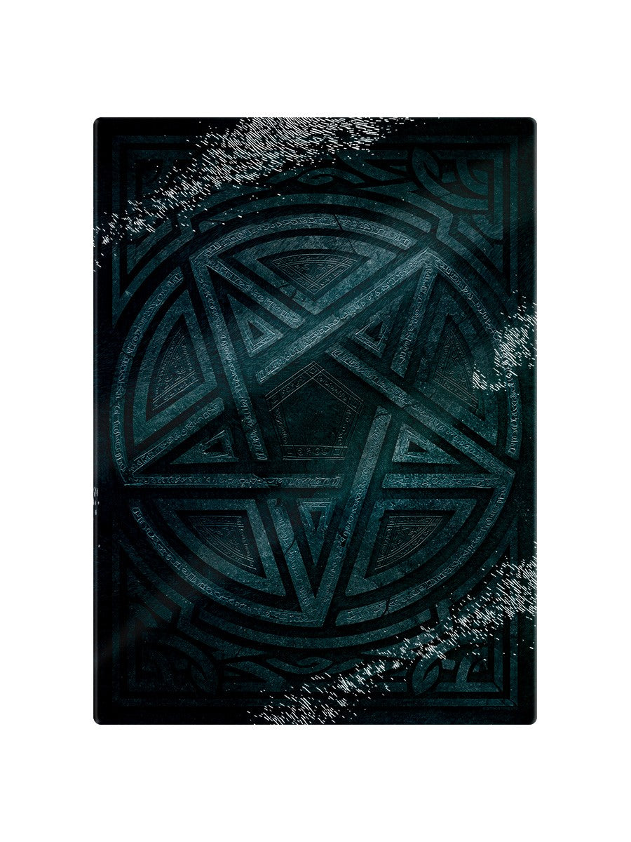 Gothic Pentagram Glass Chopping Board - Kate's Clothing