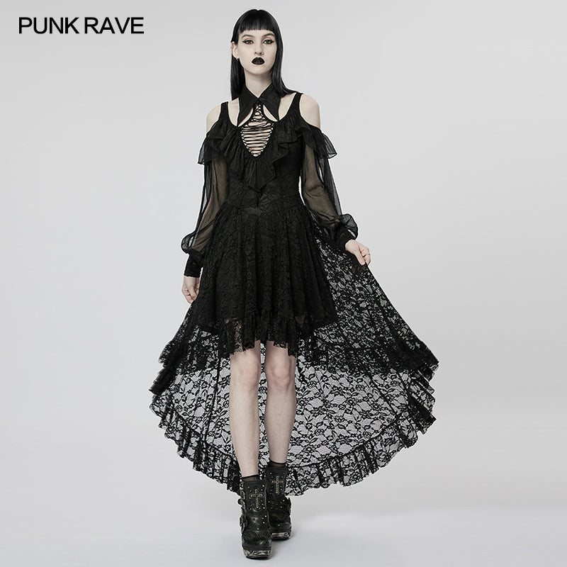 Punk Rave Peony Dress - Kate's Clothing