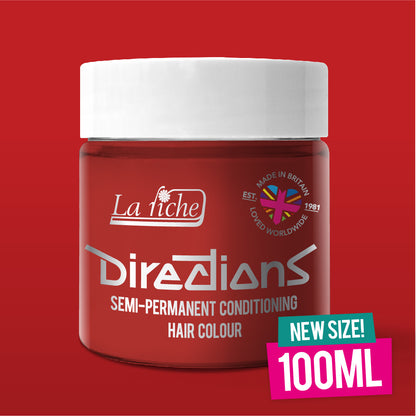 La Riche Directions Semi Permanent Hair Dye - Poppy Red - Kate's Clothing