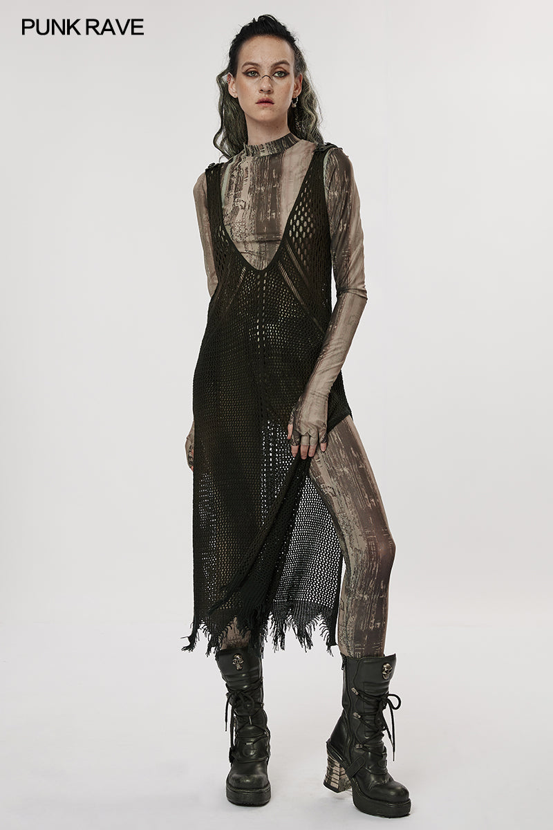 Punk Rave Priya Knitted Dress - Kate's Clothing