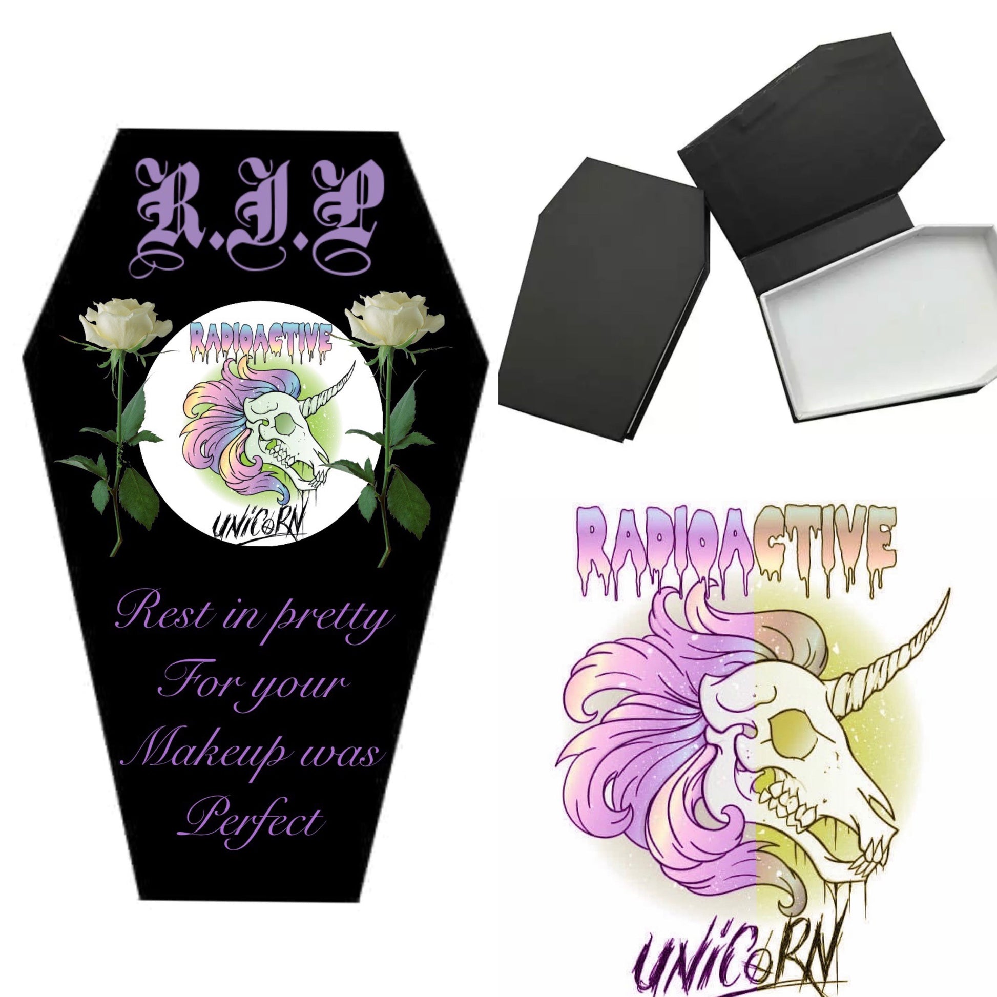 Radioactive Unicorn Revamped Elvira Lashes - Kate's Clothing