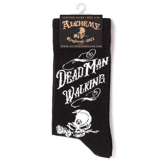 Alchemy Gothic Dead Man Walking Socks - Kate's Clothing