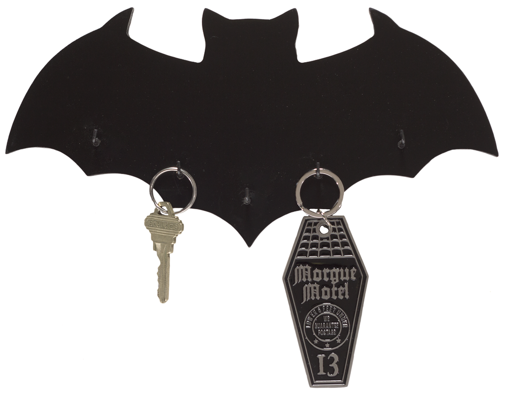 Sourpuss Black Bat Key Holder - Kate's Clothing