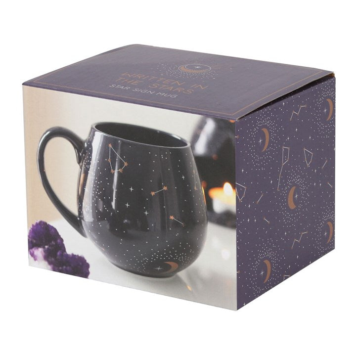 Gothic Gifts Purple Constellation Rounded Mug - Kate's Clothing