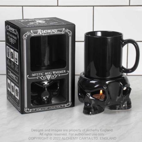 Alchemy Skull Warmer With Mug Set - Kate's Clothing