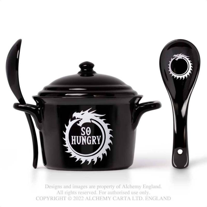 Alchemy So Hungry Bowl And Spoon Set - Kate's Clothing