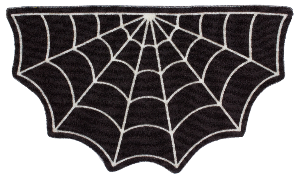 Sourpuss Small Spiderweb Rug - Kate's Clothing