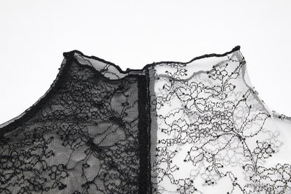 Punk Rave Syble Top - Black & White - Kate's Clothing