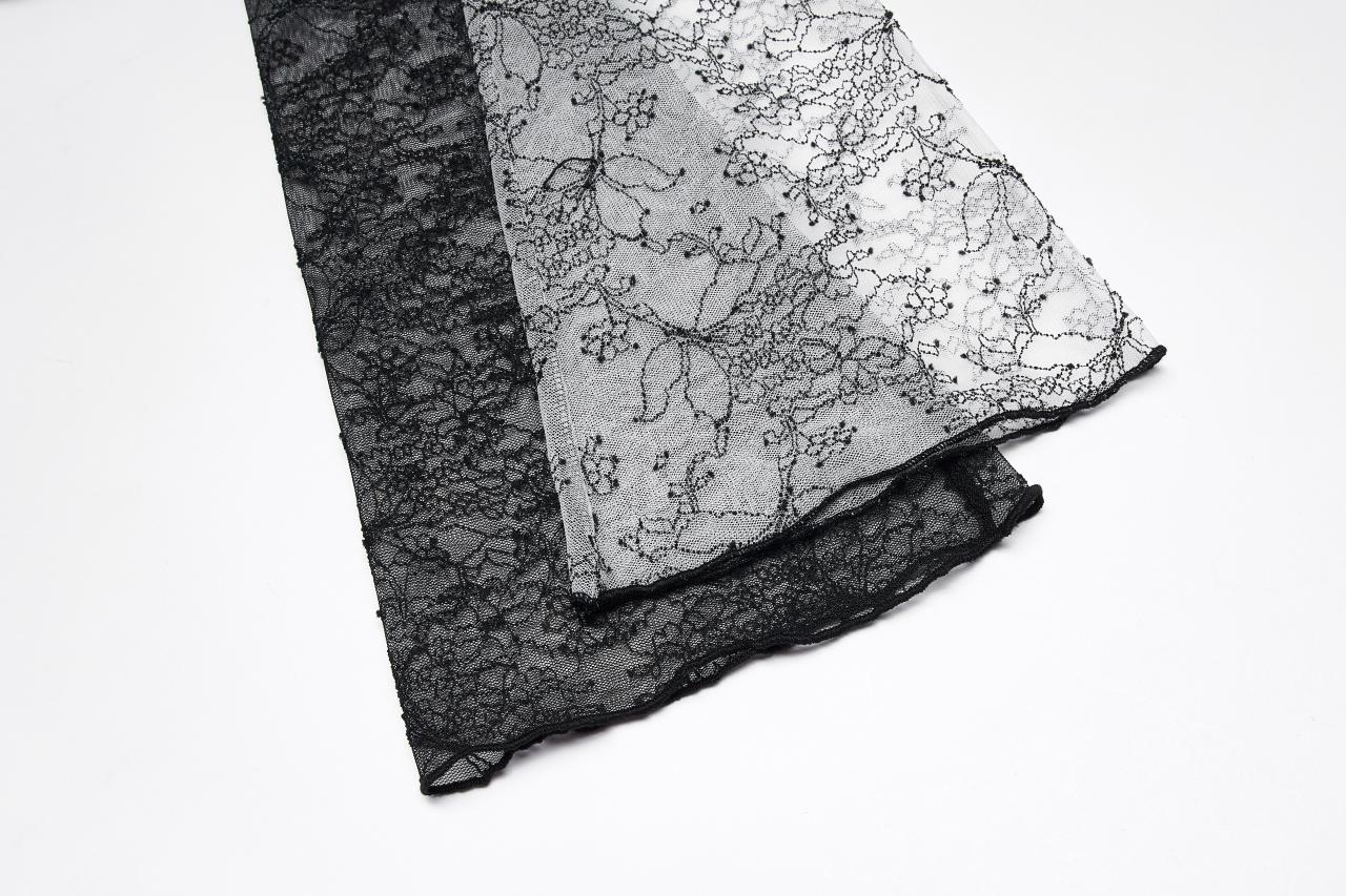 Punk Rave Syble Top - Black & White - Kate's Clothing