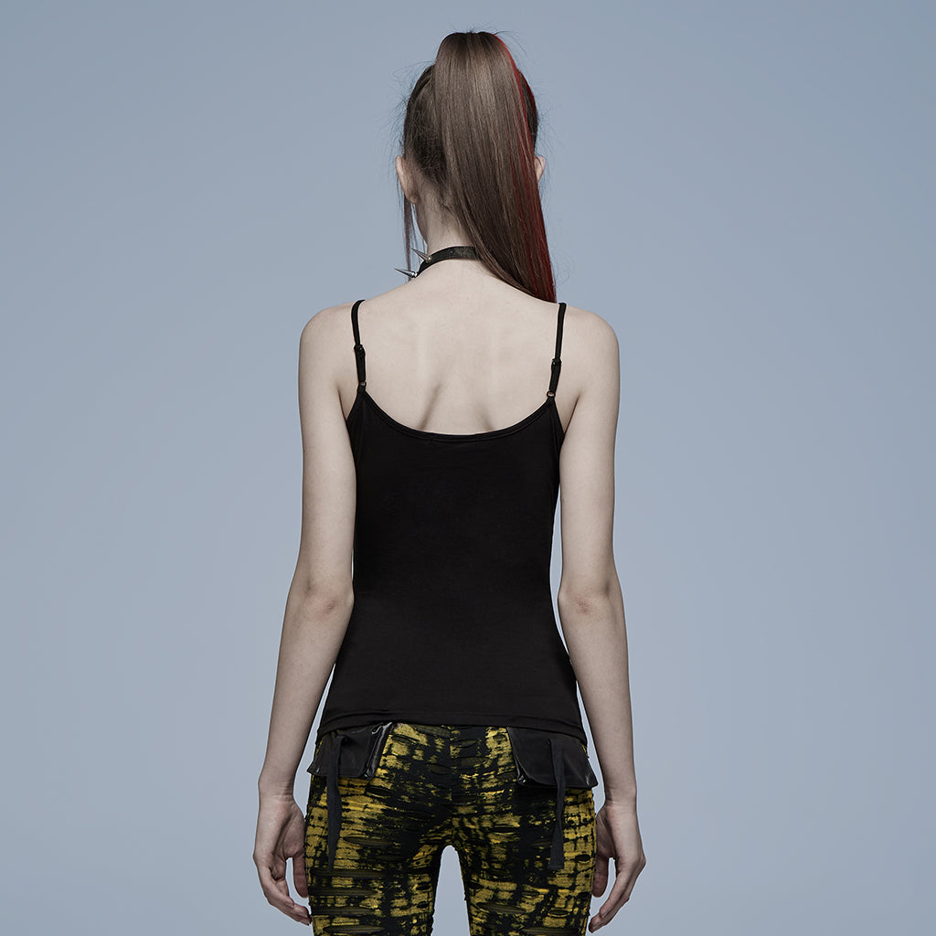 Punk Rave Edana Vest Top - Kate's Clothing