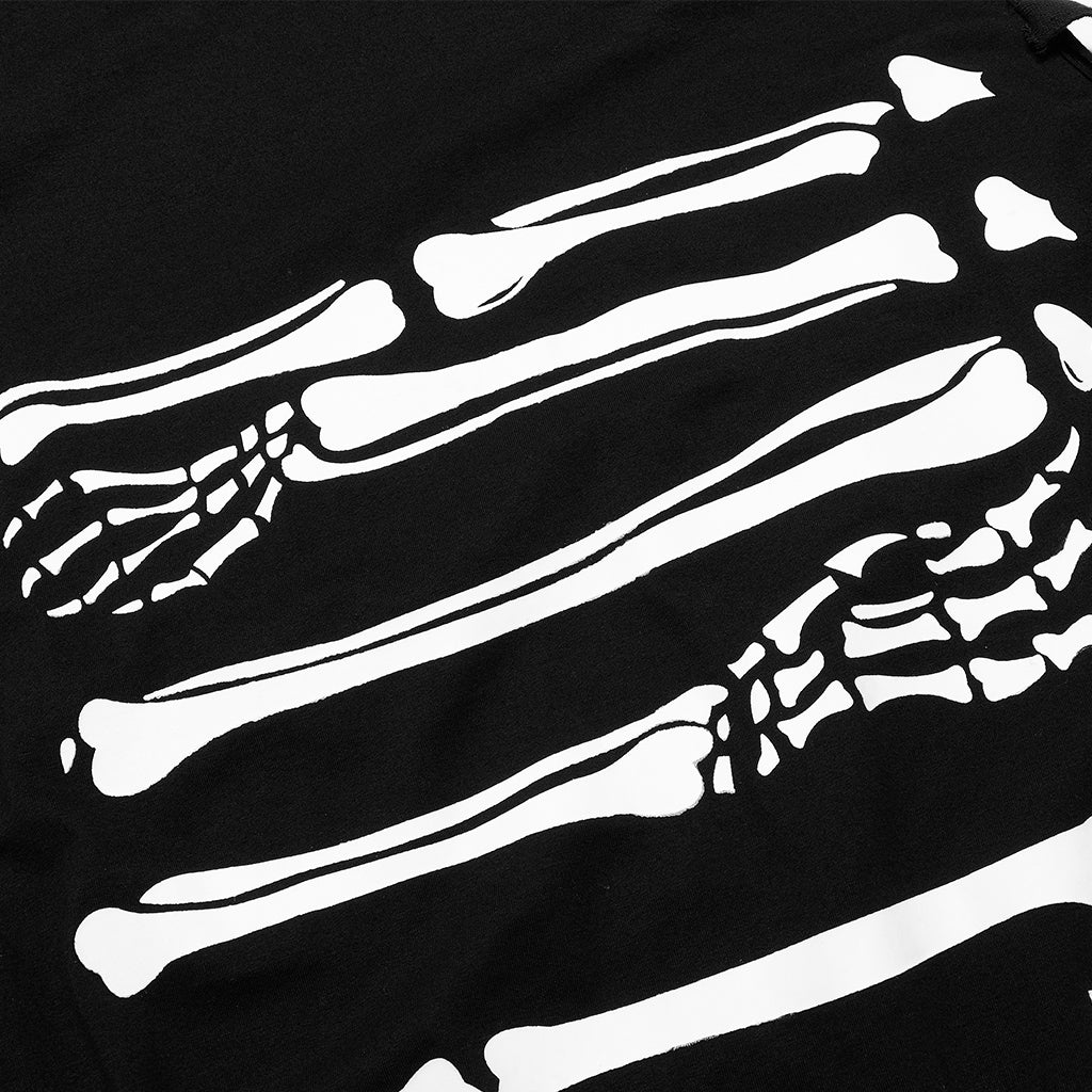 Punk Rave Skeletal Bones Sleeveless T-Shirt - Kate's Clothing