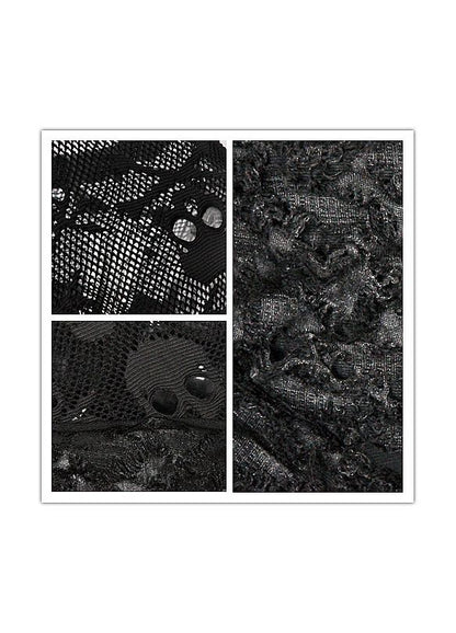 Dark In Love Myra Skull Net Top - Kate's Clothing