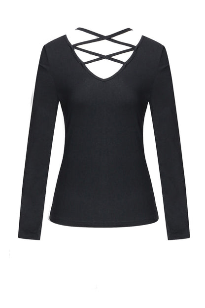 Dark in Love Sulis Slashed Wings Top - Kate's Clothing