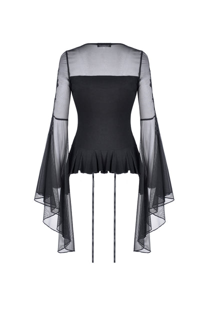 Dark In Love Aquarius Top - Kate's Clothing