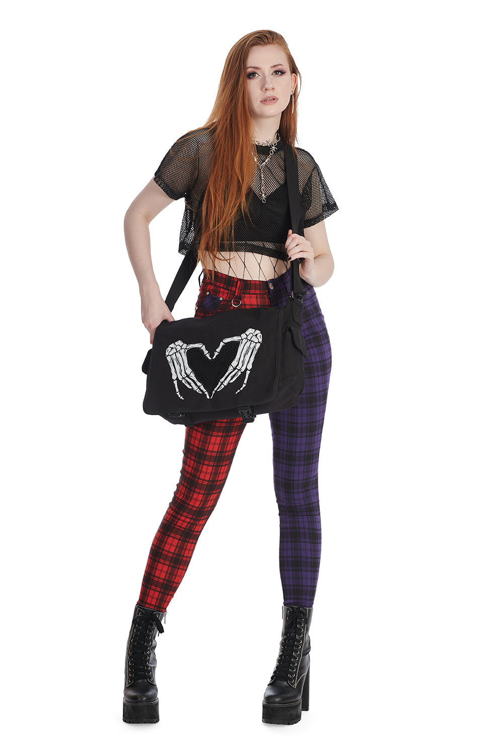 Banned Tartan Baily Trousers - Kate's Clothing