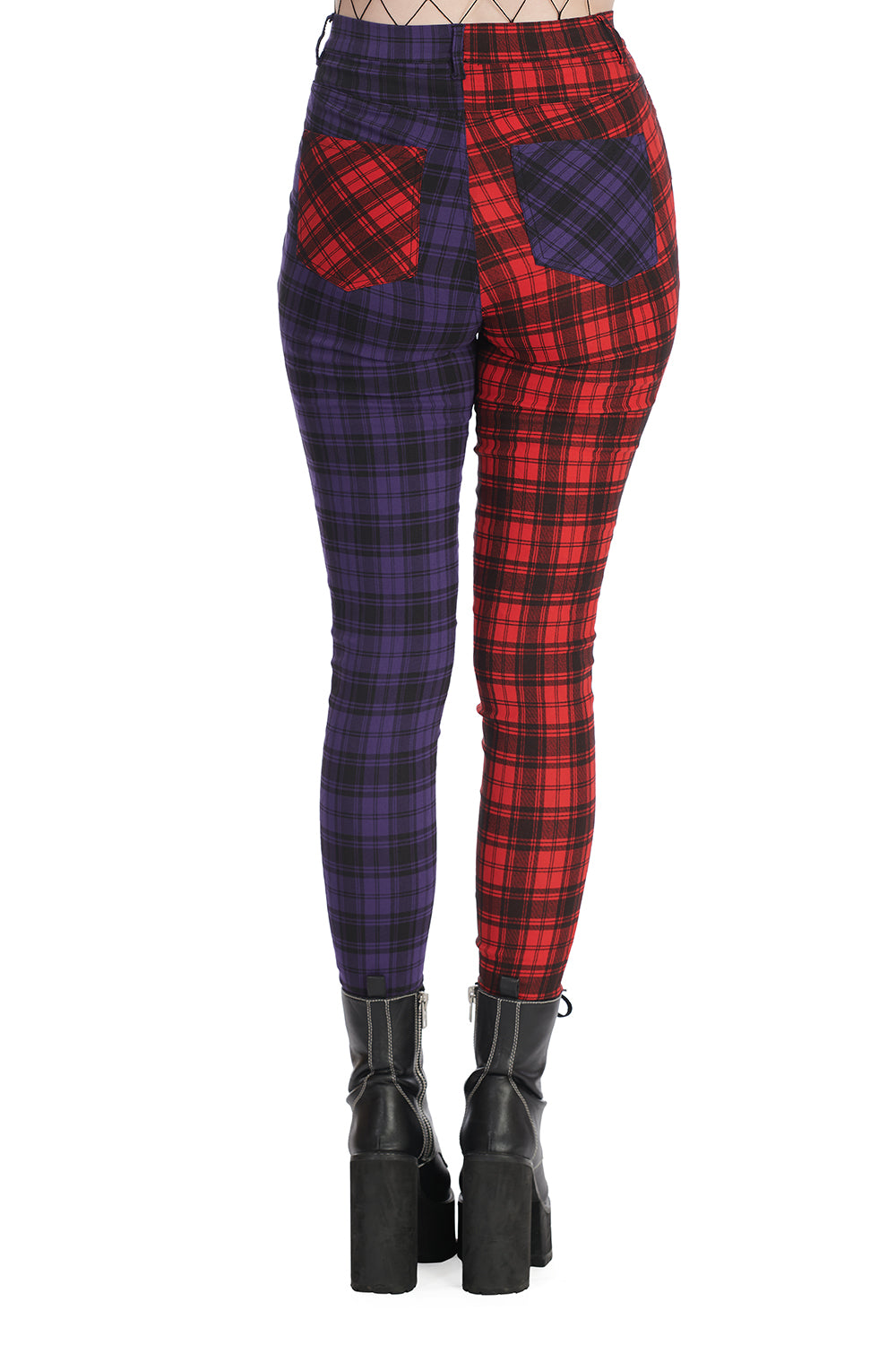 Banned Tartan Baily Trousers - Kate's Clothing