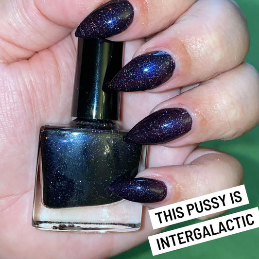 Radioactive Unicorn This P*ssy Is Intergalactic Nail Polish - Kate's Clothing